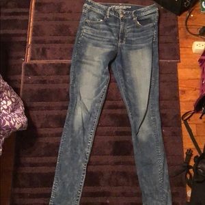 American Eagle High-Rise Jeggings size 12 x-long